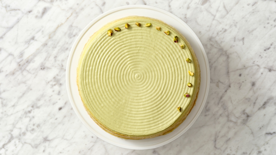 Pistachio Mille Crêpes Step 2
