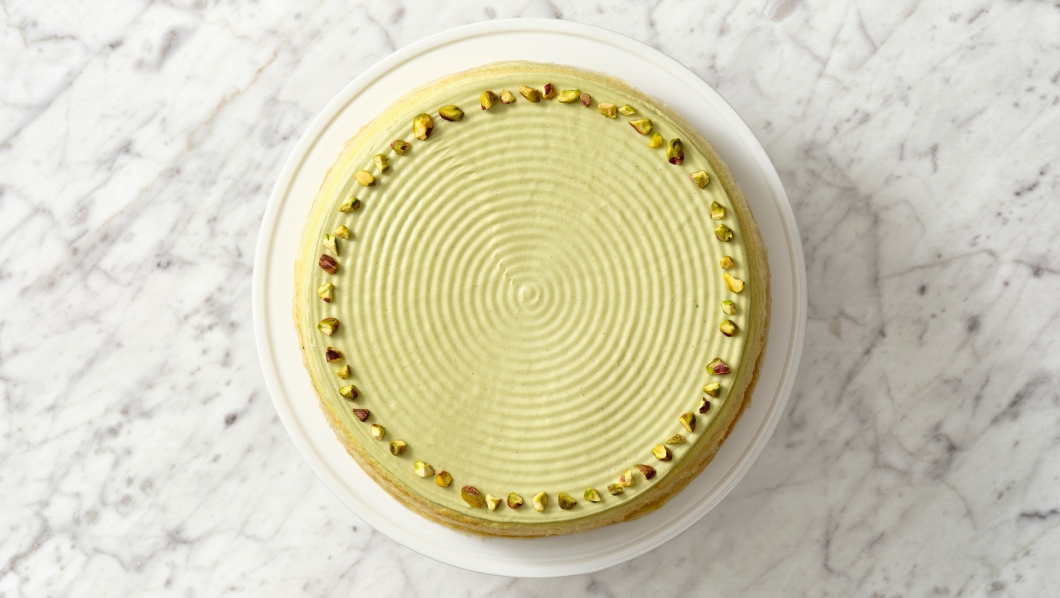 Pistachio Mille Crêpes Step 3