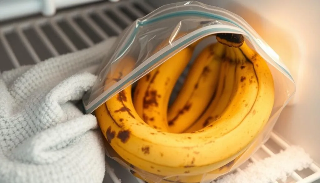 Freezing overripe bananas Freezing overripe bananas