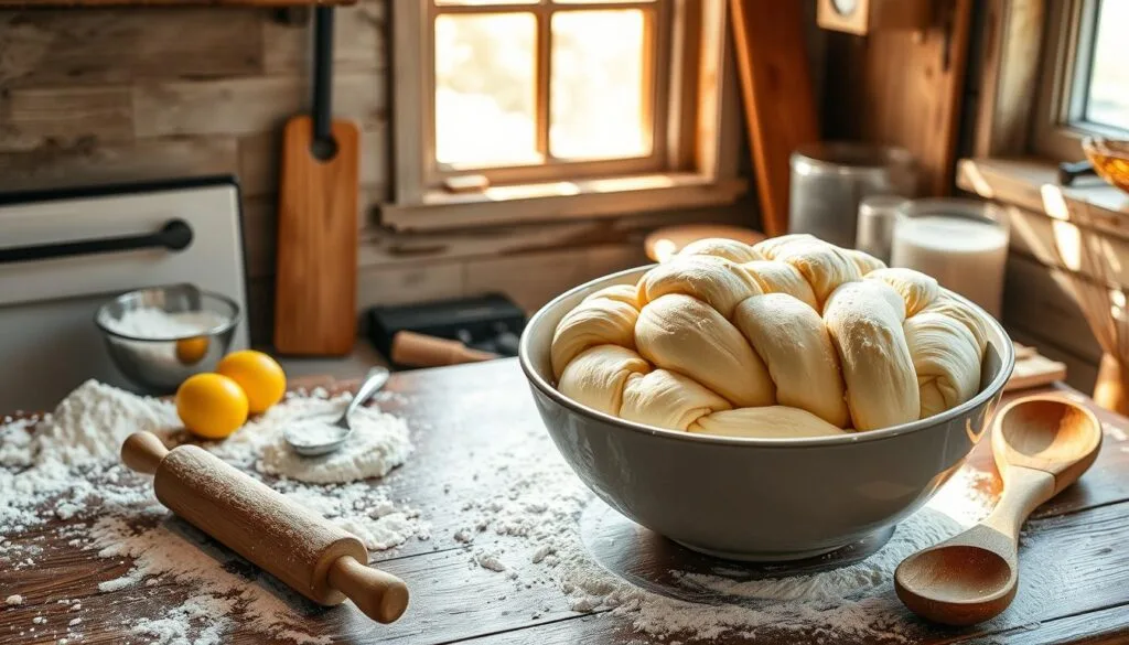 Butter braid dough preparation Butter braid dough preparation