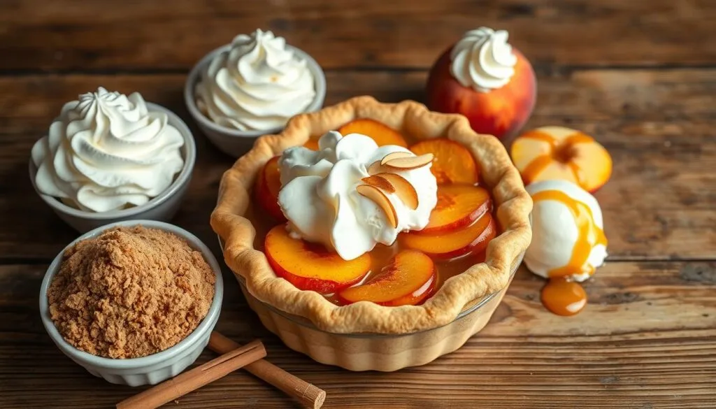 Peach Pie Topping Variations Peach Pie Topping Variations
