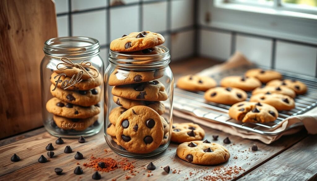 Storing Homemade Chocolate Chip Cookies Storing Homemade Chocolate Chip Cookies