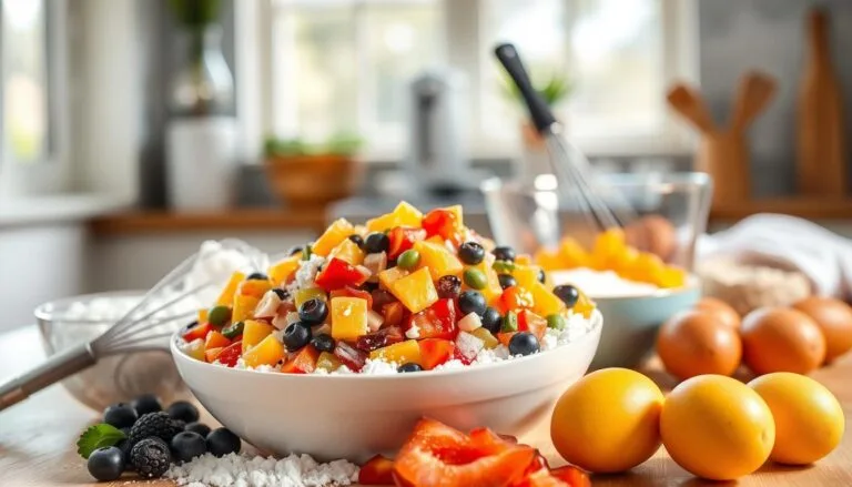 cake mix fruit eggs recipe