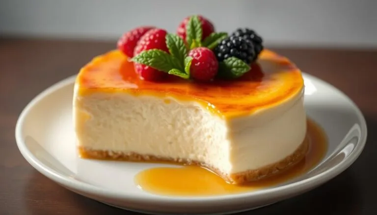 creme brulee cheesecake