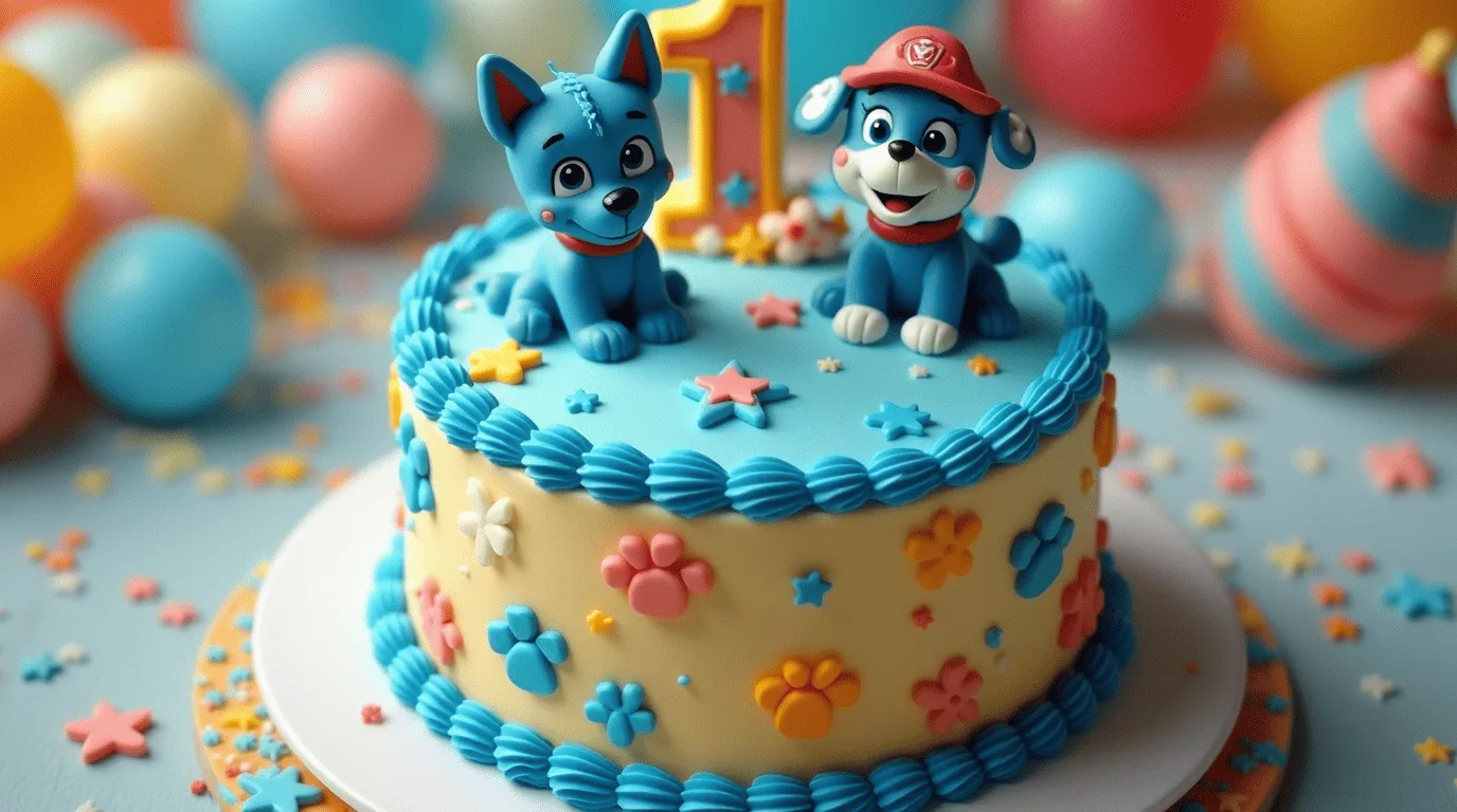 Bluey Cake